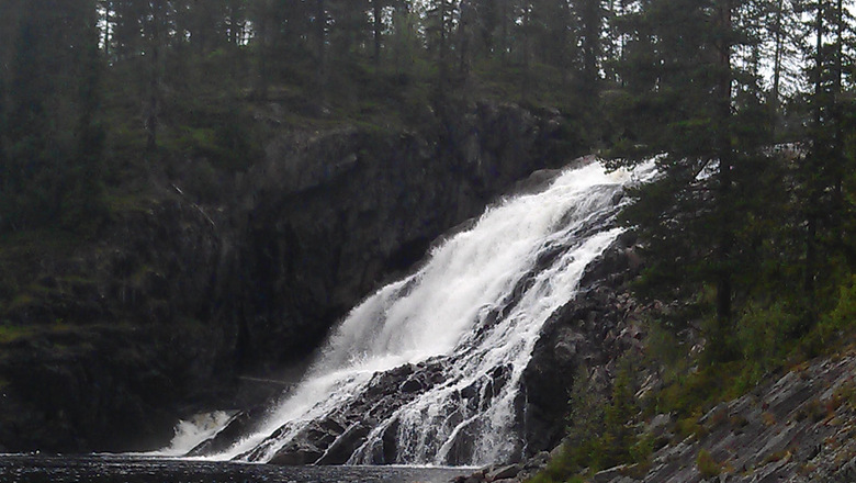 Ett vattenfall, Långsåfallet